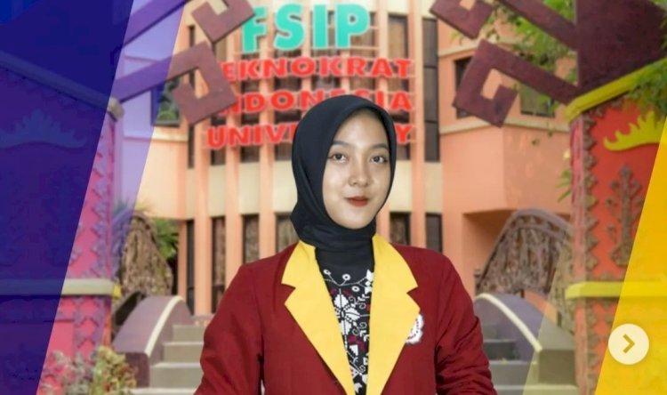 Mahasiswi Universitas Teknokrat Raih Juara II Nasional di Newscasting Competition The National Competition of SEESPA English Olympic 2023