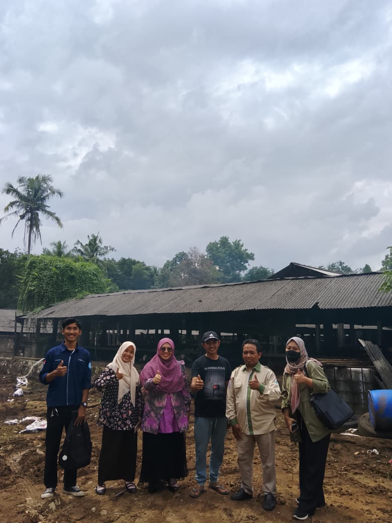 CoE Smart Agriculture Visits Partner Joe Cipir Cattle Farm in Jati Indah Village, Tanjung Bintang District, South Lampung